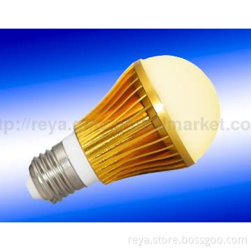 8W Warm White Switch Dimming LED Bulb-golden shell
